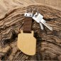Mobile Preview: Schlüsselanhänger Swing mit Foto - aus Holz - einseitig