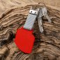 Preview: Schluesselanhaenger mit Foto Swing rot einseitig Bsp. 2 Preview: Schluesselanhaenger mit Foto Swing rot einseitig Bsp. 2