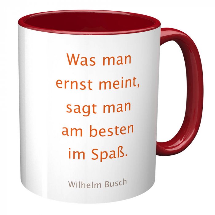 Fototasse rotbraun gestalten und bedrucken Fototasse rotbraun gestalten und bedrucken