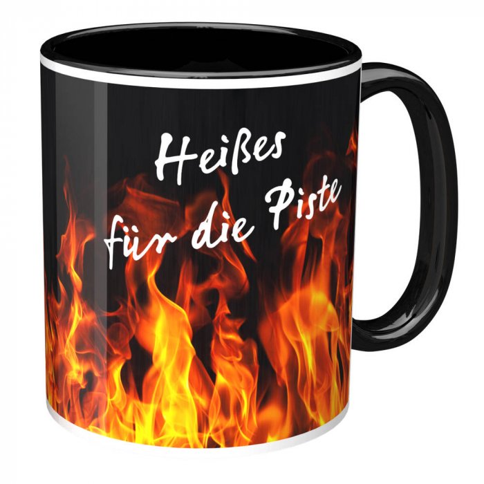 Fototasse schwarz gestalten und bedrucken Fototasse schwarz gestalten und bedrucken