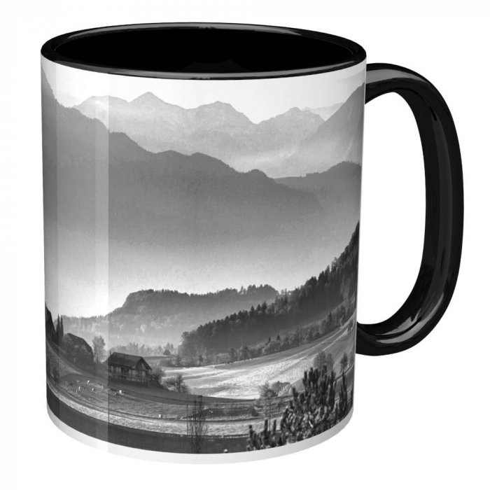 Fototasse schwarz schwarz/weiß Motiv Fototasse schwarz schwarz/weiß Motiv